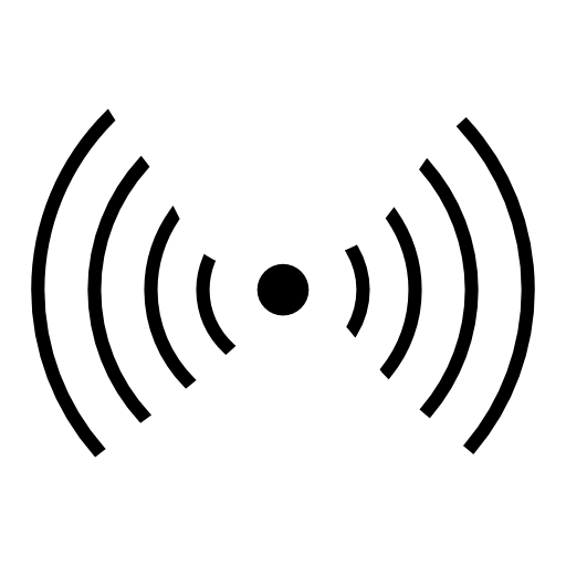 Wireless signal, IOS 7 interface symbol