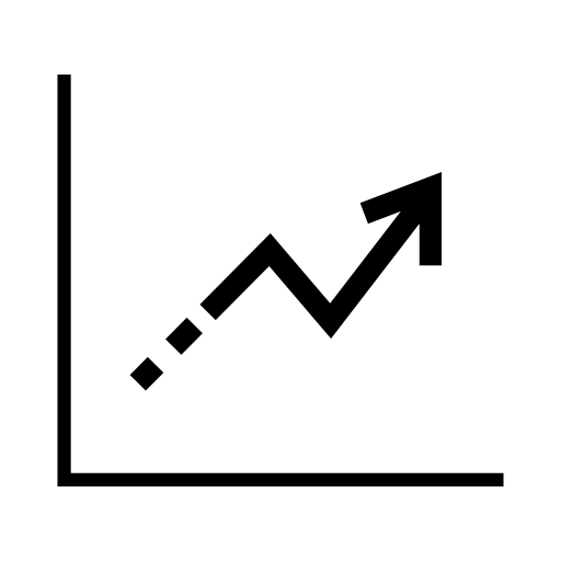 Data analytics line graphic