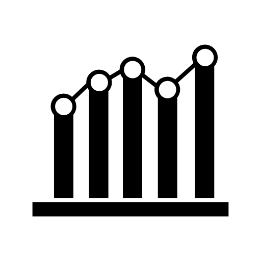 Increasing bars graphic